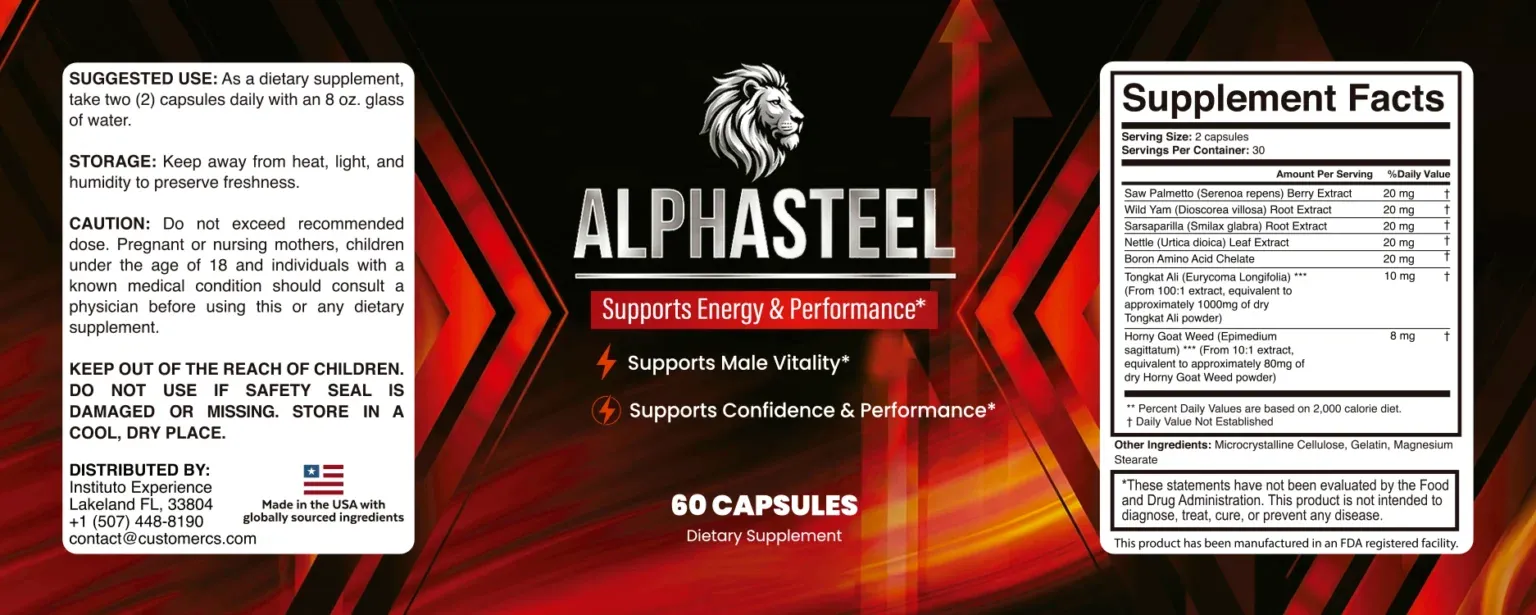 Alpha Steel scam warning banner